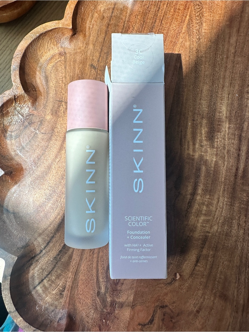 3C SKINN Scientific Color Foundation + Concealer — Cool Beige